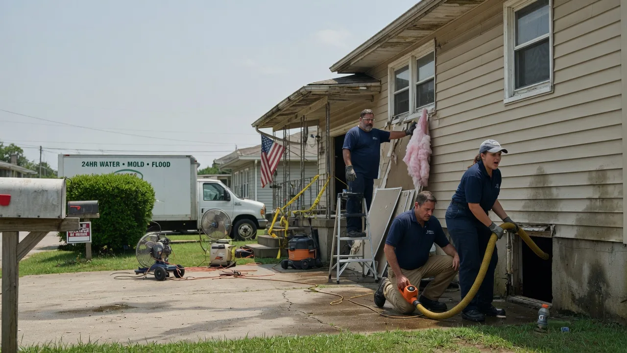 Water Damage Repair in Sandyville, WV near me